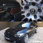 BMW M235i Convertible by RACE! on HRE Wheels 2016 года